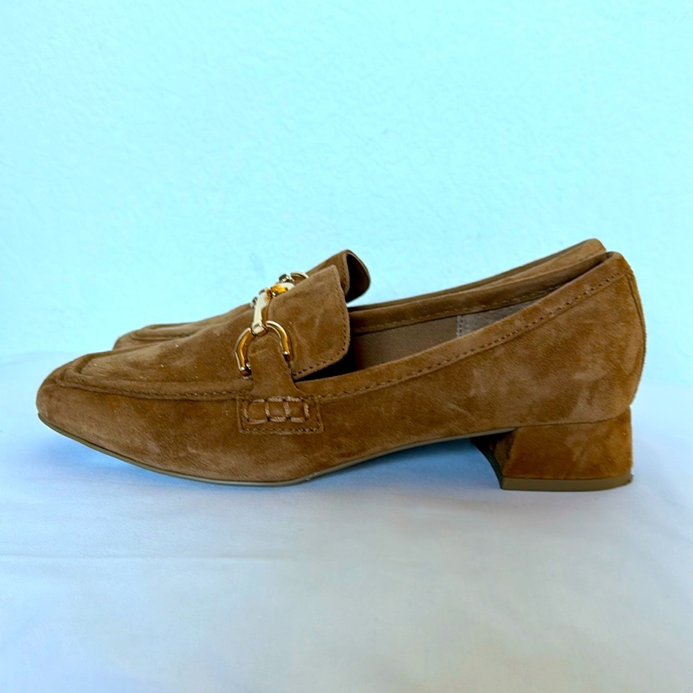 Suede loafers